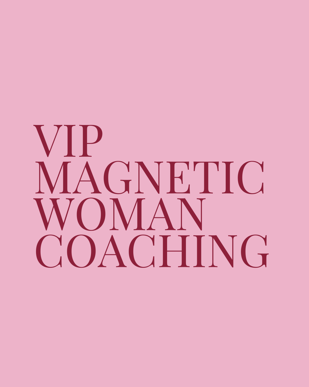 1:1 Coaching 8 Weeks